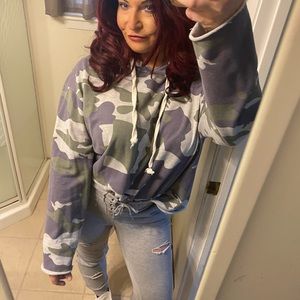 Lightweight Hoodie Camo